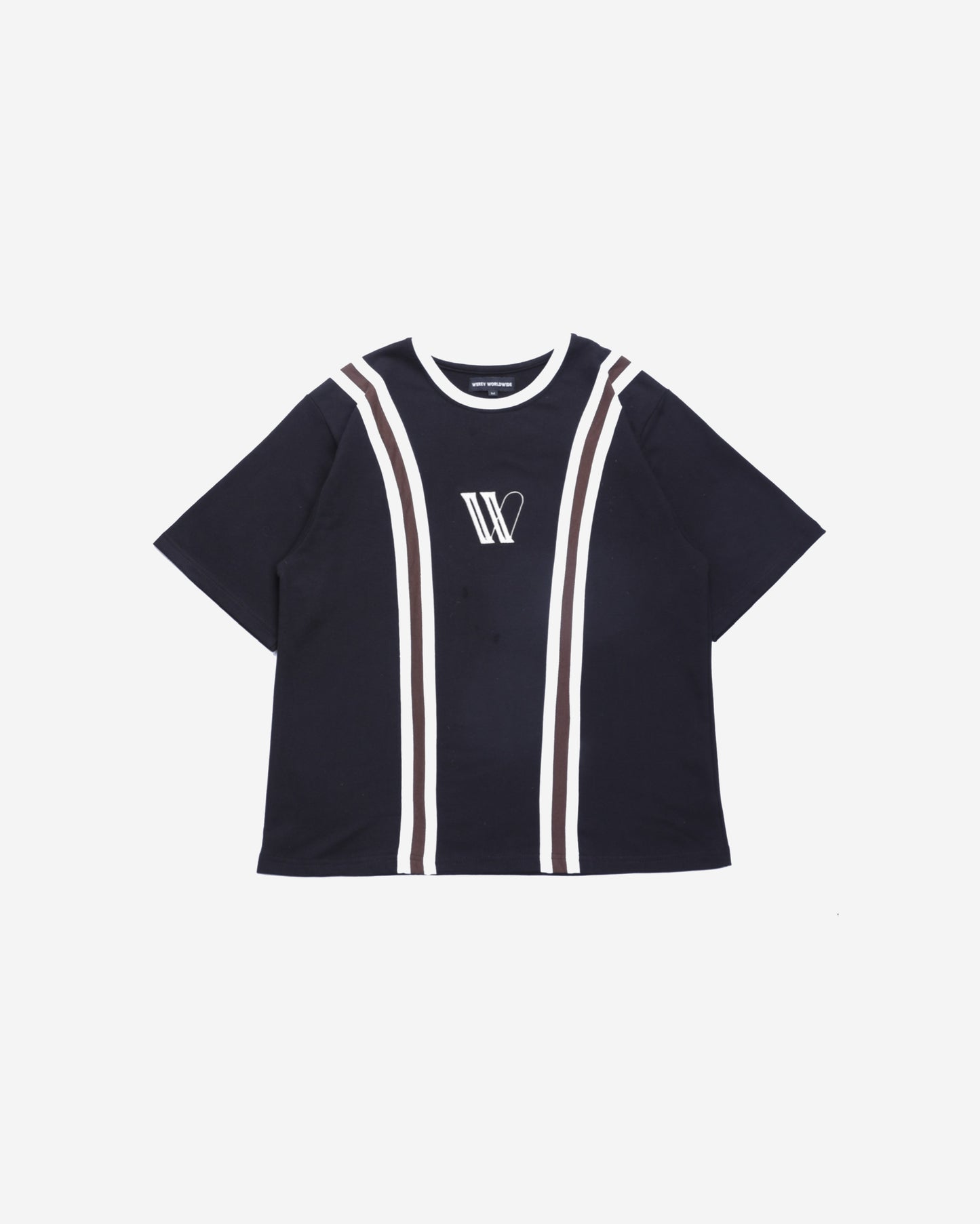 STRIPED BLACK TEE