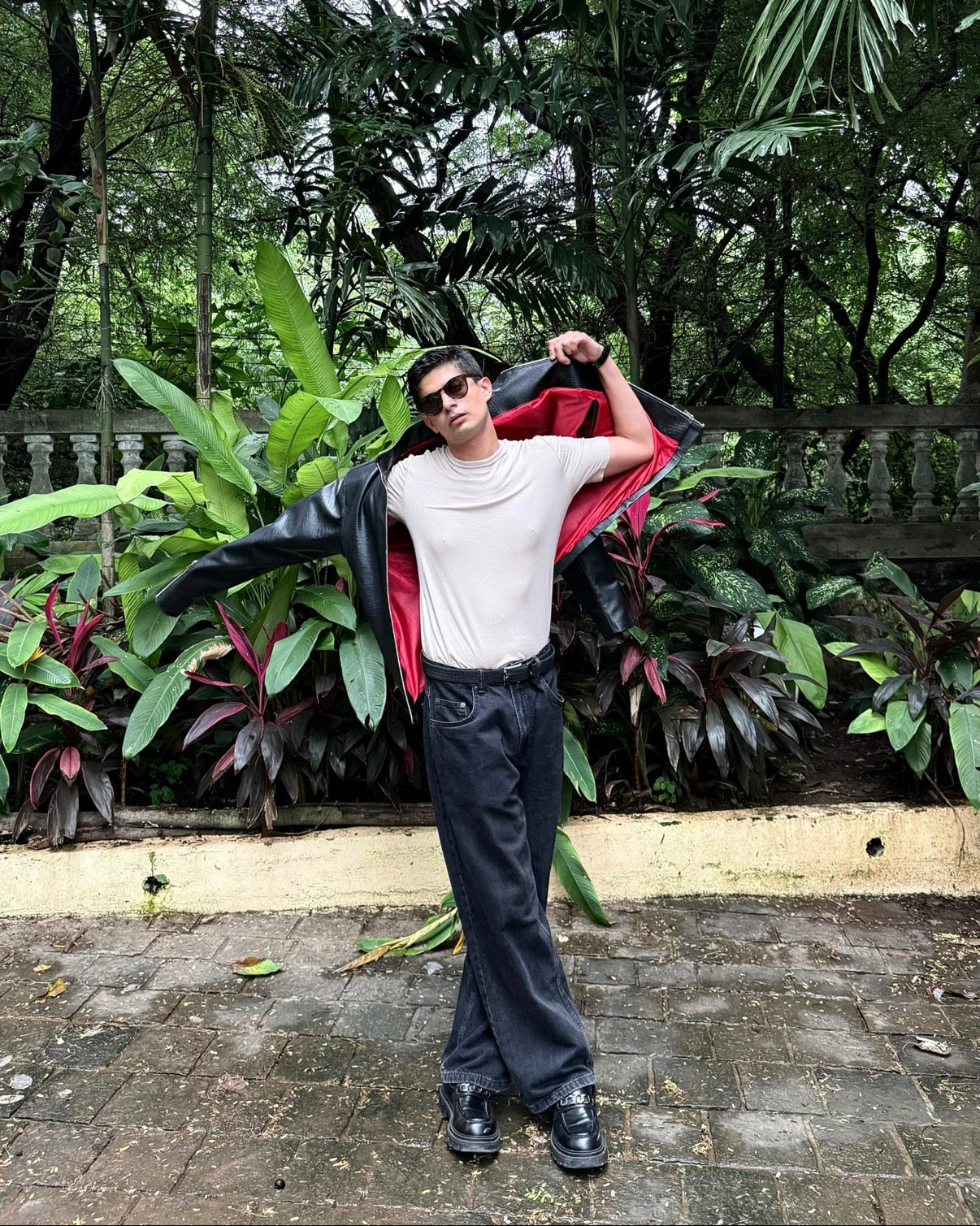 ww Racer leather jacket