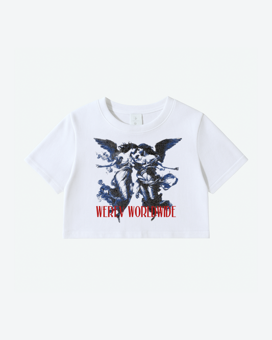 Werev saint crop top