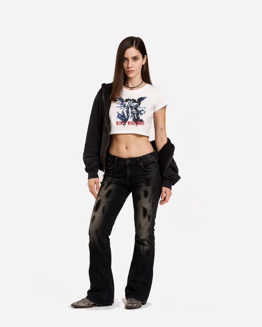 Werev saint crop top